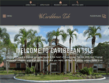 Tablet Screenshot of caribbeanisleapts.com